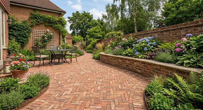 Brick Hardscape Construction in Worcester, MA