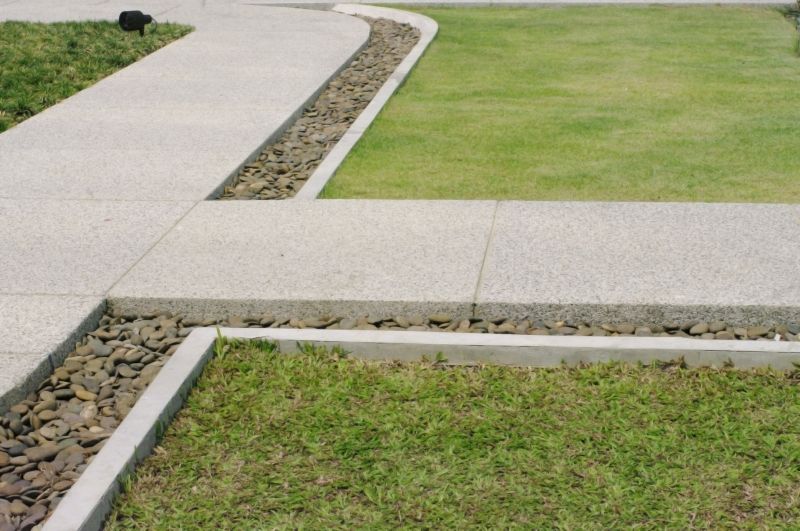 Yard Concrete Installation detail