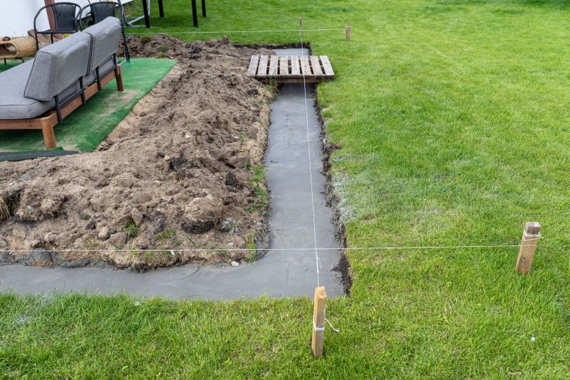 Yard Concrete Installation